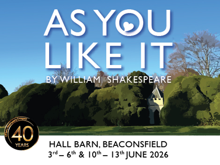 As You Like It 3rd to 6th and 10th to 13th June 2025